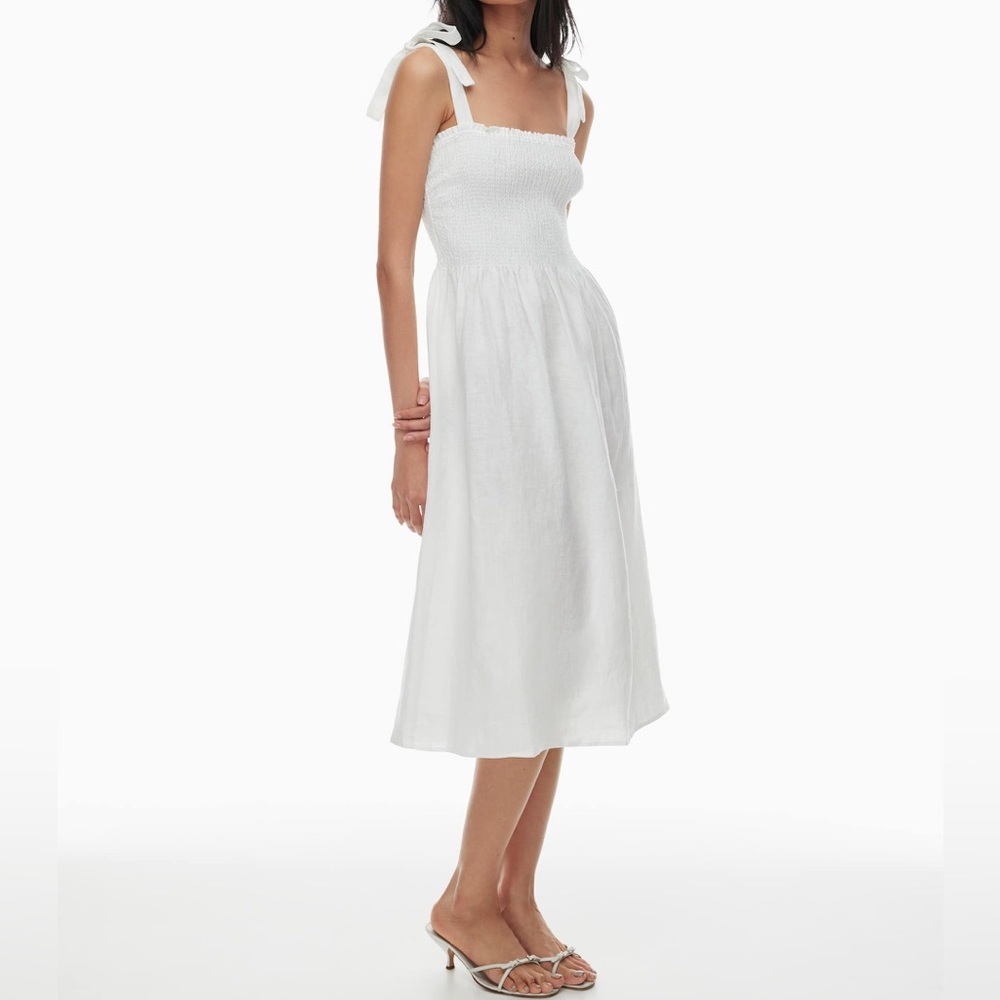 Aritzia linen dress